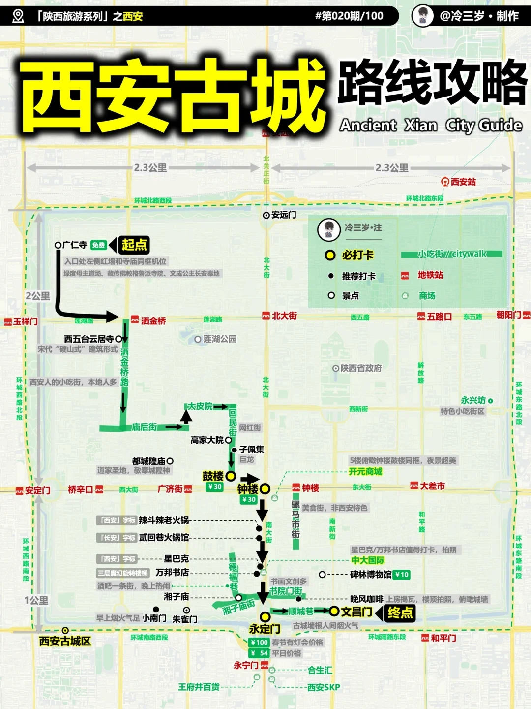 城墙内路线一