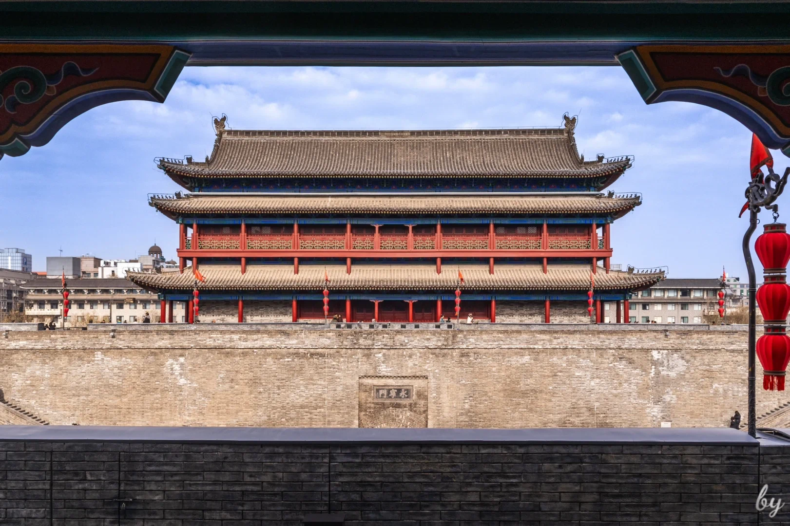 永宁门 上去后顺时针绕半圈