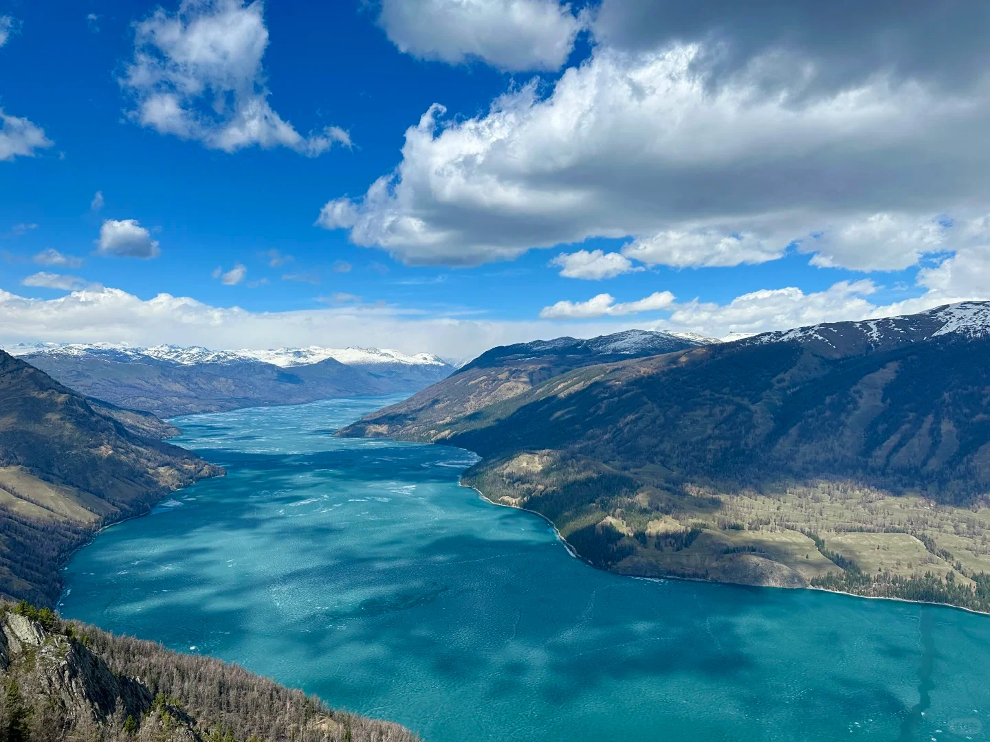喀纳斯 观鱼台风景