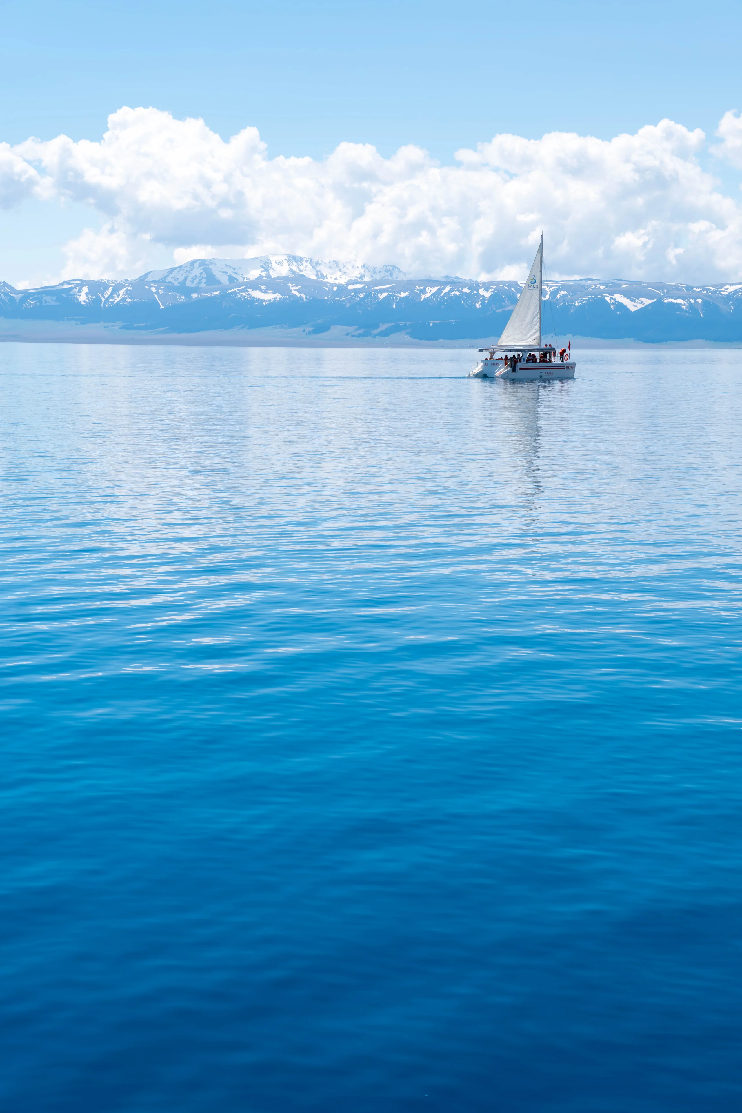 赛里木湖 湖心景